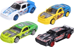 Metalowy samochodzik 7 cm z kołami na wolnym biegu