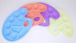 Paleta na farby KOH-I-NOOR, 6 misek, pastelowa