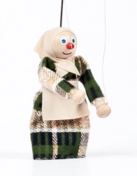 Gerlich drewniana marionetka Babcia Anieszka 12 cm