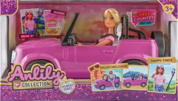 Lalka z samochodem 30 cm