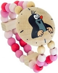 Detoa dziewczęcy zegarek z Krecikiem różowy