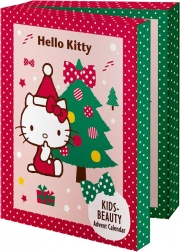 Adwentowy kalendarz kosmetyczny dla dzieci Hello Kitty