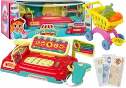 Kasa dla dzieci z koszykiem i skanerem