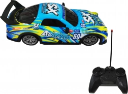 świecące auto RC z pilotem 20 cm