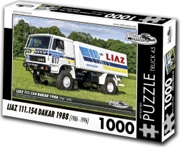 Puzzle retrourt naczepa Liaz Dakar