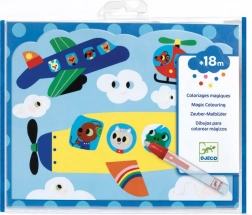 DJECO wodne kolorowanki transport powietrzny