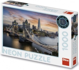 Neonowe puzzle Zmierzch nad Tower Bridge 1000 elementów
