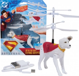Interaktywna latająca figurka psa Krypto od DC Comics 19 cm