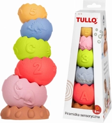Pastelowa piramida sensoryczna Tullo