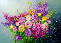 Puzzle Bukiet róż 1000 elementów