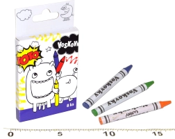 Kredki woskowe 8 szt.