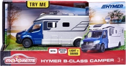 Majorette Hymer B-Class kamper 19 cm ze światłami i dźwiękami