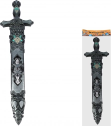 Karnawałowy plastikowy miecz z pochwą