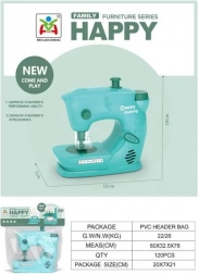 Dziecięca maszyna do szycia ze świetlnymi i dźwiękowymi efektami 14 cm