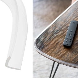 Przezroczysta silikonowa taśma ochronna na krawędzie mebli 1 m