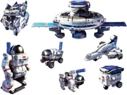 Zestaw solarny 7w1 dla dzieci 10+ Modele kosmiczne + Panel solarny + Mikrobateria