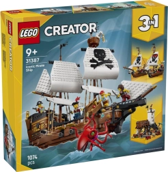 LEGO Creator 3 w 1 Legendarny piracki statek