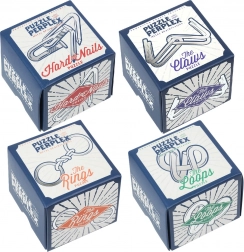 Metalowa łamigłówka Puzzle & Perplex od PROFESSOR PUZZLE – 1 szt. (mix)