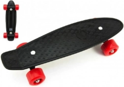 Pennyboard 43 cm z metalowymi osiami, udźwig 60 kg – czarny