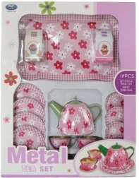 Zestaw naczyń metalowych dla dzieci