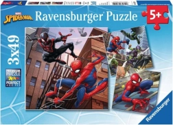 Puzzle Ravensburger Spider-Man 3x49 elementów