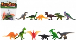 Mini dinozaury – plastikowe figurki 6-7 cm, 12 szt.