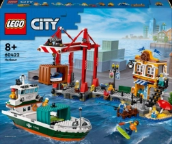 LEGO City nadmorski port z kontenerowcem 60422