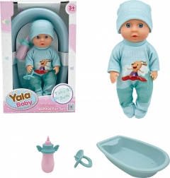 niemowlę z niebieską wanienką 20 cm