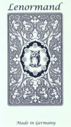 Karty tarota Mlle Lenormand Blue Owl