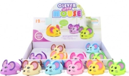 Nakręcana myszka na kluczyk 5,5 × 9 cm