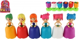 Kwiatowa wróżka – lalka 12 cm z obrotową spódnicą, mix rodzajów