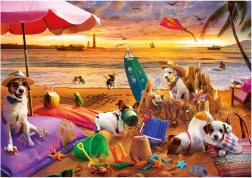 Puzzle Educa Psy na Plaży 1000 Elementów