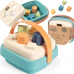 Smoby mały zielony sorter w koszu z bioplastiku