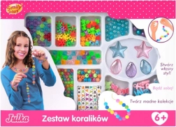 Zestaw koralików w pudełku