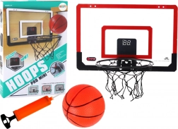 Domowy kosz do koszykówki z elektronicznym licznikiem i efektami dźwiękowymi