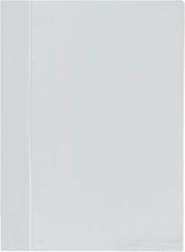 Szybkozszywacz A4 z PVC bez przedniej kieszeni – biały