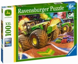 Puzzle Ravensburger John Deere – duże koła, 100 elementów