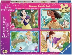 Puzzle Ravensburger Disney księżniczki 4x100 elementów