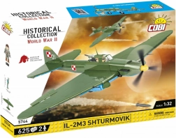 Historyczna kolekcja WWI IL-2M3 Shturmovik 625 klocków