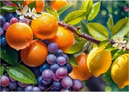 Puzzle słoneczne owoce 1000 elementów