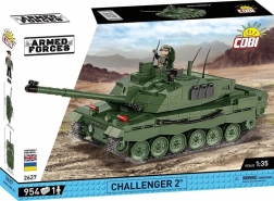 Klocki czołgu Challenger 2 (1:35) – 954 elementów
