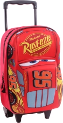 Dziecięcy plecak 3D na kółkach Disney Pixar Cars Piston Cup 38 cm