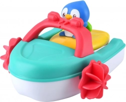 Łódka do wody z pingwinkiem na nakręcanie