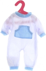 Ubranko dla lalki – śpioszki z wieszakiem