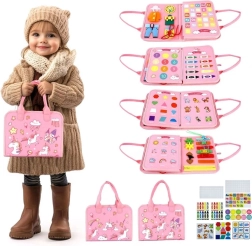 Sensoryczna busy książka Jednorożec 3 od 2Kids Toys