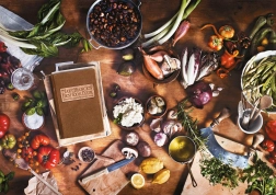 Puzzle Mary Frances: Kucharka