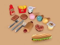 Kolorowy zestaw śniadaniowy PLEJO dla dzieci