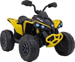 elektryczny dziecięcy quad Maverick ATV żółty 24V