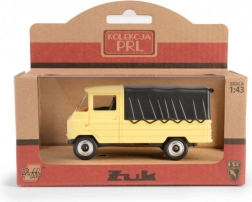 Metalowy model FSC Żuk żółty 1:43