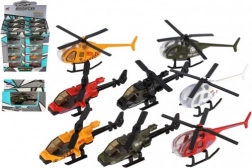 Metalowy i plastikowy helikopter dla dzieci 10 cm